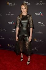 CARA DELEVINGNE at Bafta Tea Party in Los Angeles
