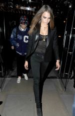 CARA DELEVINGNE Night Out in London 2001