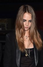 CARA DELEVINGNE Night Out in London 2001