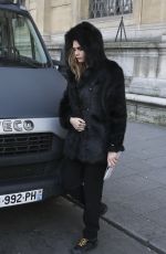 CARA DELEVINGNE Out and About in Paris  2301
