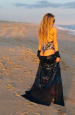 CARMEN ELECTRA in Bathing Suit on a Photoshoot in Uruguay