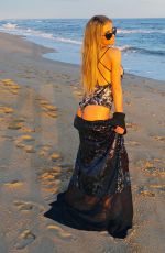 CARMEN ELECTRA in Bathing Suit on a Photoshoot in Uruguay
