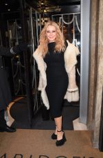 CAROL VORDERMAN Arrives at The Claridge