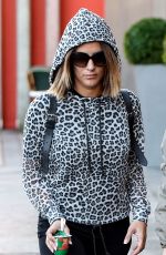 CAROLE FLACK in Leggings leaves Strictly Come Dancing Studio in Birmingham