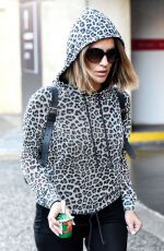 CAROLE FLACK in Leggings leaves Strictly Come Dancing Studio in Birmingham