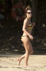 CAROLINE FLACK in Bikini at a Beach in Jamaica