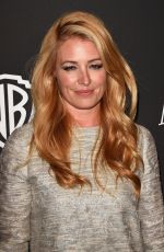 CAT DEELEY at Instyle and Warner Bros Golden Globes Party in Beverly Hills