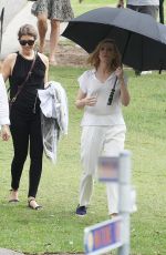 CATE BLANCHETT on the Set of Giorgio Armani Commercial in Sydney