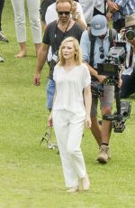 CATE BLANCHETT on the Set of Giorgio Armani Commercial in Sydney