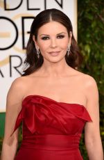 CATHERINE ZETA JONES at 2015 Golden Globes Awards in Beverly Hills