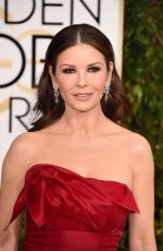 CATHERINE ZETA JONES at 2015 Golden Globes Awards in Beverly Hills