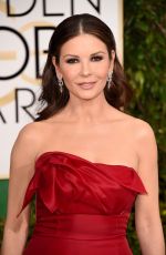 CATHERINE ZETA JONES at 2015 Golden Globes Awards in Beverly Hills