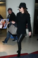 CATHERINE ZETA JONES at LAX Airport in Los Angeles 0901