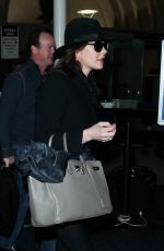 CATHERINE ZETA JONES at LAX Airport in Los Angeles 0901