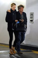 CHARLIZE THERON and Sean Penn at a Cigarette Break