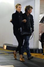 CHARLIZE THERON and Sean Penn at a Cigarette Break
