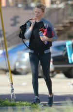 CHARLIZE THERON Leaves Yoga Class in Los Angeles 2301