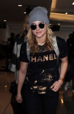 CHLOE MORETZ at Los Angeles International Airport 1101