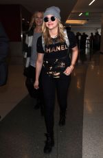 CHLOE MORETZ at Los Angeles International Airport 1101