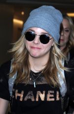 CHLOE MORETZ at Los Angeles International Airport 1101