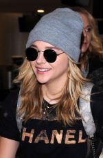 CHLOE MORETZ at Los Angeles International Airport 1101