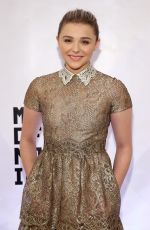 CHLOE MORETZ at Museum of the Moving Image Honors Julianne Moore in New York