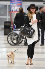 CHRISSY TEIGEN at JFK Aiport in New York 0401