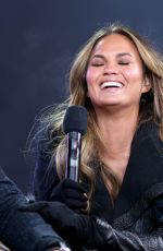 CHRISSY TEIGEN at New Year