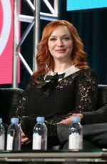 CHRISTINA HENDRICKS at Another Period Panel TCA Press Tour in Pasadena