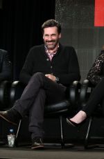 CHRISTINA HENDRICKS at Mad Men Panel TCA Press Tour in Pasadena