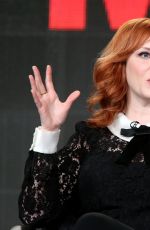 CHRISTINA HENDRICKS at Mad Men Panel TCA Press Tour in Pasadena