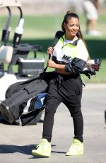 CHRISTINA MILIAN at Golf Course in Studio City