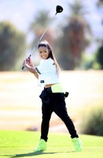 CHRISTINA MILIAN at Golf Course in Studio City