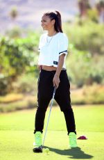 CHRISTINA MILIAN at Golf Course in Studio City