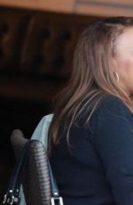 CHRISTINA MILIAN Lunch at Porta Via in Los Angeles