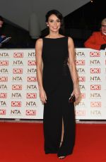 CHRISTINE BLEAKLEY at 2015 National Television Awards in London 