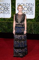 CLAIRE DANES at 2015 Golden Globe Awards in Beverly Hills
