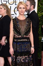 CLAIRE DANES at 2015 Golden Globe Awards in Beverly Hills