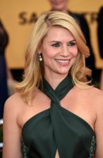 CLAIRE DANES at 2015 Screen Actor Guild Awards in Los Angeles