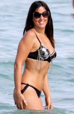 CLAUDIA ROMANI in Bikini at a Beach in Miami 0101