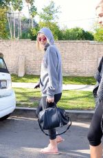 DAKOTA FANNING Leaves Pilates Class in Los Angeles 0701