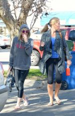 DAKOTA FANNING Leaves Pilates Class in Los Angeles 0701