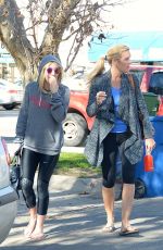 DAKOTA FANNING Leaves Pilates Class in Los Angeles 0701