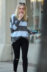 DAKOTA FANNING Out and About in Los Angeles 1701