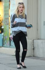 DAKOTA FANNING Out and About in Los Angeles 1701