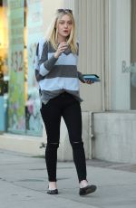 DAKOTA FANNING Out and About in Los Angeles 1701