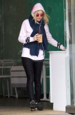 DAKOTA FANNING Out for Iced Coffee in Studio City 1001