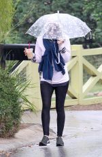 DAKOTA FANNING Out for Iced Coffee in Studio City 1001