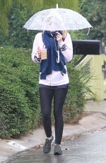 DAKOTA FANNING Out for Iced Coffee in Studio City 1001