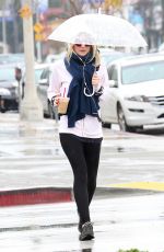 DAKOTA FANNING Out for Iced Coffee in Studio City 1001